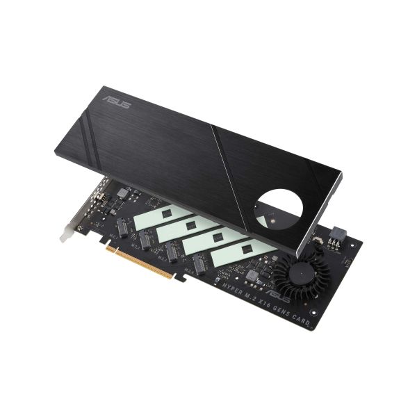 ASUS Hyper M.2 x16 Gen5 Card interfacekaart/-adapter Intern (90MC0CY0-M0EAY0)