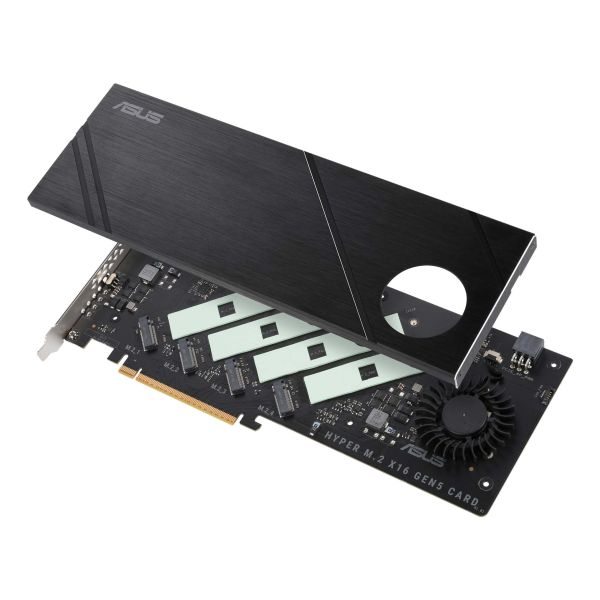 ASUS Hyper M.2 x16 Gen5 Card interfacekaart/-adapter Intern (90MC0CY0-M0EAY0) ASUS Hyper M.2 x16 Gen5 Card interfacekaart/-adapter Intern (90MC0CY0-M0EAY0)