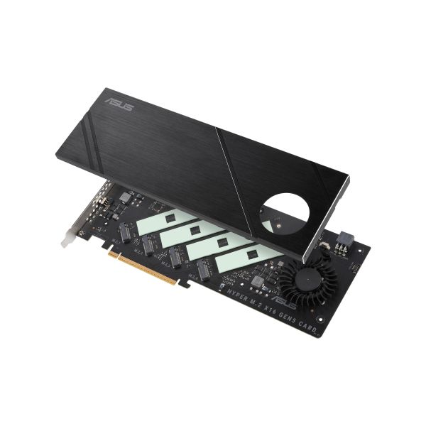ASUS Hyper M.2 x16 Gen5 Card interfacekaart/-adapter Intern (90MC0CY0-M0EAY0) ASUS Hyper M.2 x16 Gen5 Card interfacekaart/-adapter Intern (90MC0CY0-M0EAY0)
