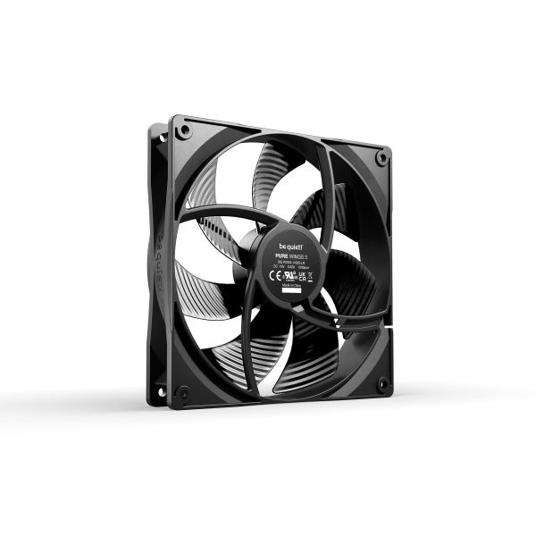 be quiet! Pure Wings 3 140mm Computer behuizing Ventilator 14 cm Zwart 1 stuk(s) (BL107)