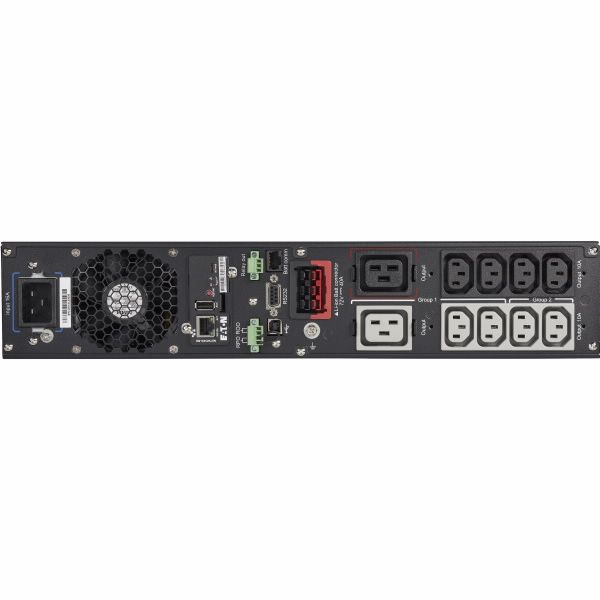Eaton 9PX 2200i RT2U Dubbele conversie (online) 2,2 kVA 2200 W 10 AC-uitgang(en) (9PX2200IRT2U-L)