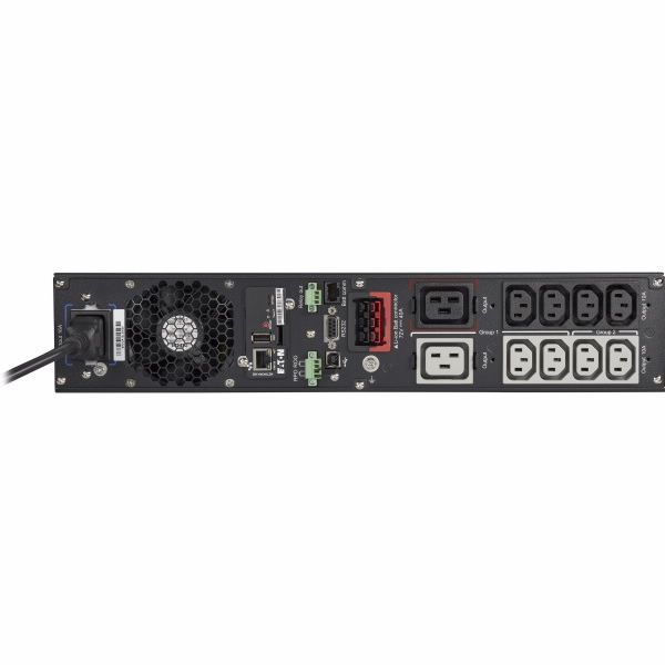 Eaton 9PX 2200i RT2U Dubbele conversie (online) 2,2 kVA 2200 W 10 AC-uitgang(en) (9PX2200IRT2U-L)