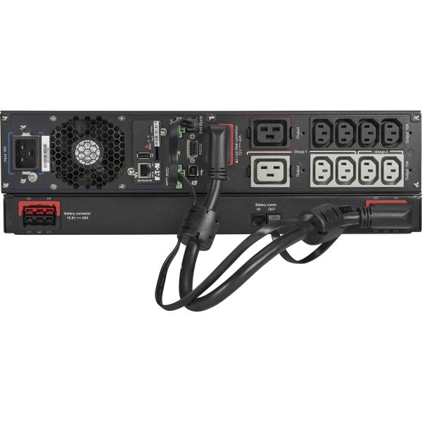 Eaton 9PXEBM72RT1U-L UPS Dubbele conversie (online) 2,2 kVA 2200 W 10 AC-uitgang(en) (9PXEBM72RT1U-L)