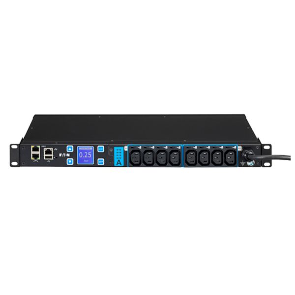 Eaton EMAH28 energiedistributie 8 AC-uitgang(en) 1U Zwart (EMAH28)