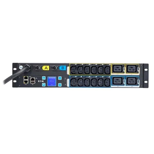 Eaton EMIH06 energiedistributie 16 AC-uitgang(en) 2U Zwart (EMIH06) Eaton EMIH06 energiedistributie 16 AC-uitgang(en) 2U Zwart (EMIH06)
