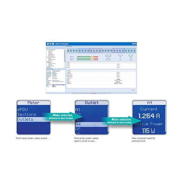 Eaton EMOB22 energiedistributie 24 AC-uitgang(en) 0U Zwart (EMOB22)