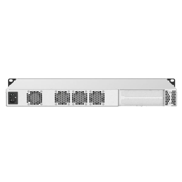 QNAP QGD-1602 Managed L2 Gigabit Ethernet (10/100/1000) 1U Zwart, Grijs (QGD-1602-C3558-8G)