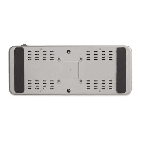 StarTech.com Dual-Laptop USB-C KVM Docking Station, Dual Monitor 4K 60Hz DisplayPort Dock, 5-Port USB Hub, GbE, 90W/45W Power Delivery voor Twee Laptops, Windows/Mac, Dual Host KVM Dock (129UE-USBC-KVM-DOCK)