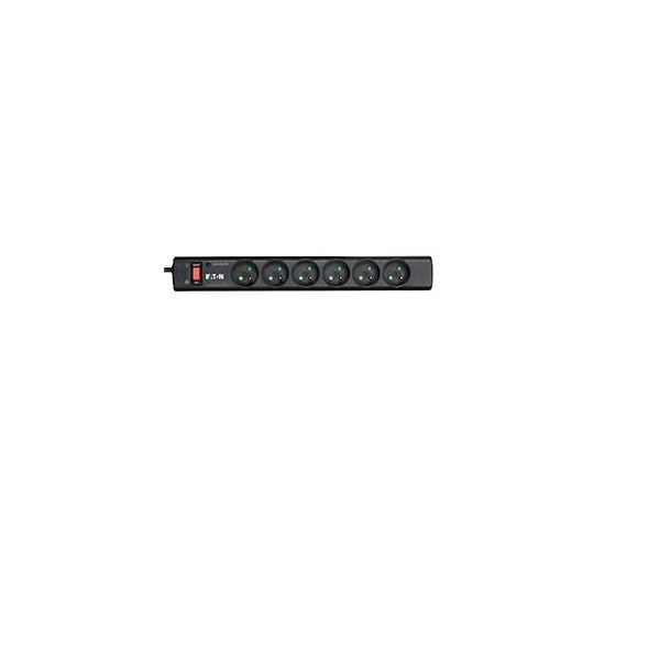 Eaton PS6F Overspanningsbeveiliging Zwart, Wit 6 AC-uitgang(en) 220 - 250 V 1 m (PS6F) Eaton PS6F Overspanningsbeveiliging Zwart, Wit 6 AC-uitgang(en) 220 - 250 V 1 m (PS6F)