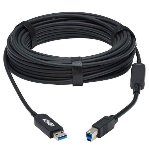 Tripp Lite U328F-15M USB-kabel USB 3.2 Gen 1 (3.1 Gen 1) USB A USB B Zwart (U328F-15M)