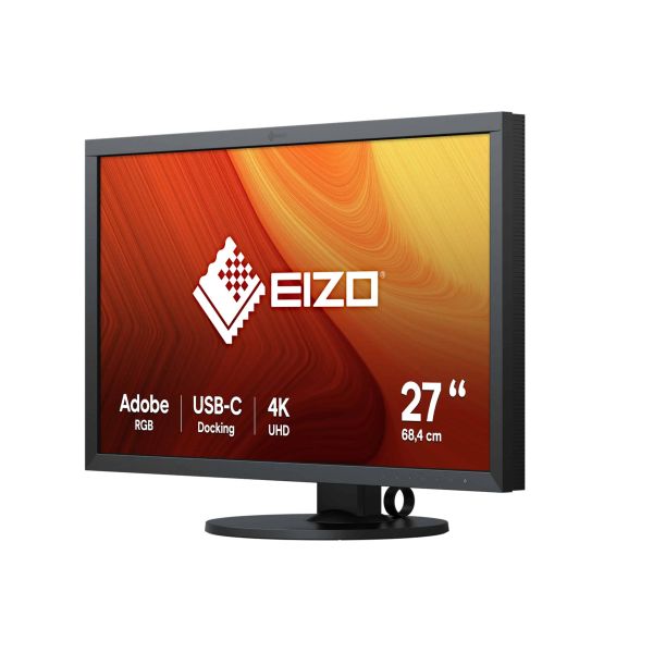 EIZO ColorEdge CS2740 computer monitor 68,6 cm (27") 3840 x 2160 Pixels 4K Ultra HD LCD Zwart (DV1908-001) EIZO ColorEdge CS2740 computer monitor 68,6 cm (27") 3840 x 2160 Pixels 4K Ultra HD LCD Zwart