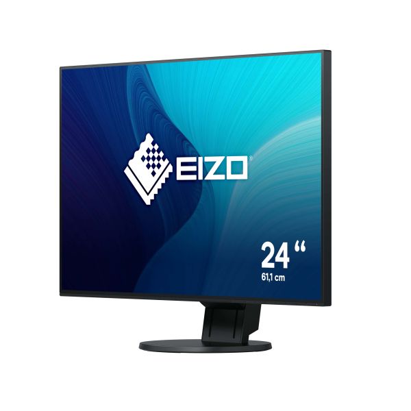 EIZO FlexScan EV2456-BK LED display 61,2 cm (24.1") 1920 x 1200 Pixels WUXGA Zwart (EV2456-BK)