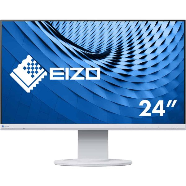 EIZO FlexScan EV2460-WT LED display 60,5 cm (23.8") 1920 x 1080 Pixels Full HD Wit (EV2460-WT)