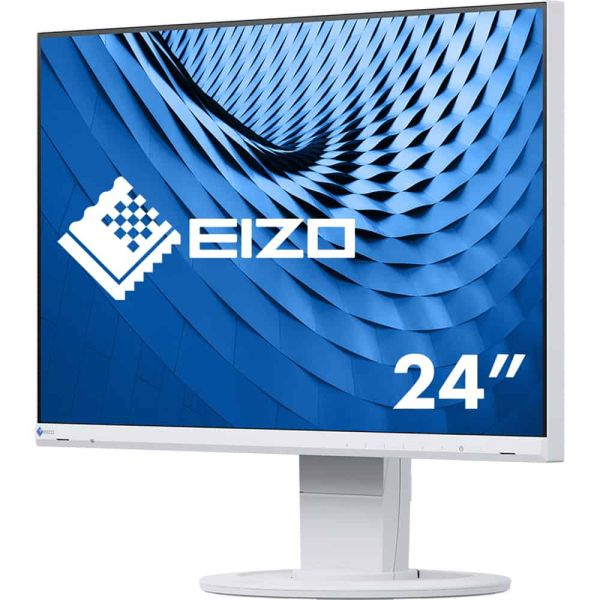 EIZO FlexScan EV2460-WT LED display 60,5 cm (23.8") 1920 x 1080 Pixels Full HD Wit (EV2460-WT)
