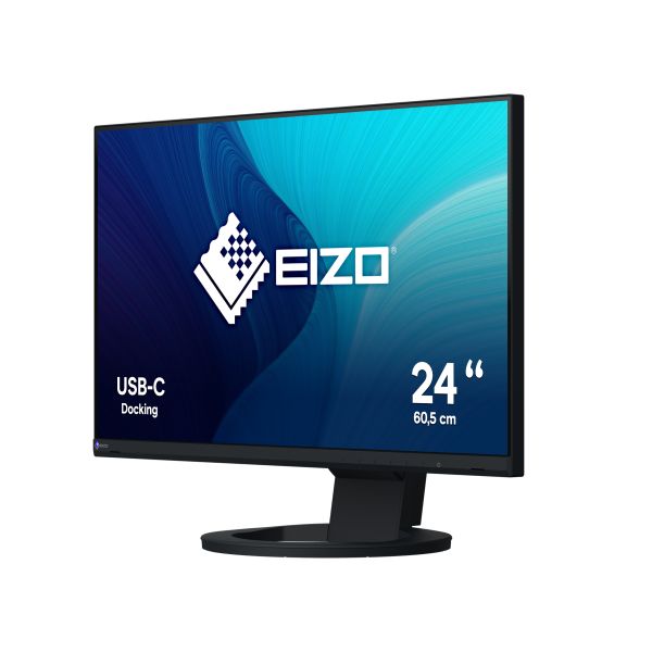 EIZO FlexScan EV2480-BK computer monitor 60,5 cm (23.8") 1920 x 1080 Pixels Full HD LCD Zwart (EV2480-BK) EIZO FlexScan EV2480-BK computer monitor 60,5 cm (23.8") 1920 x 1080 Pixels Full HD LCD Zwart (EV2480-BK)