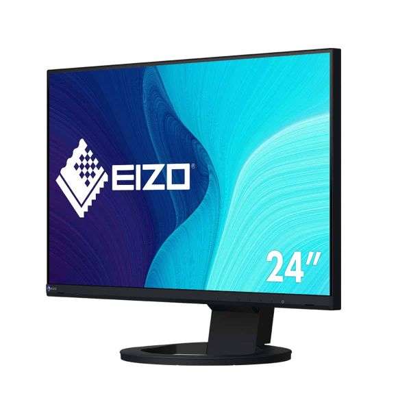 EIZO FlexScan EV2490-BK computer monitor 60,5 cm (23.8") 1920 x 1080 Pixels Full HD LED Zwart (EV2490-BK)
