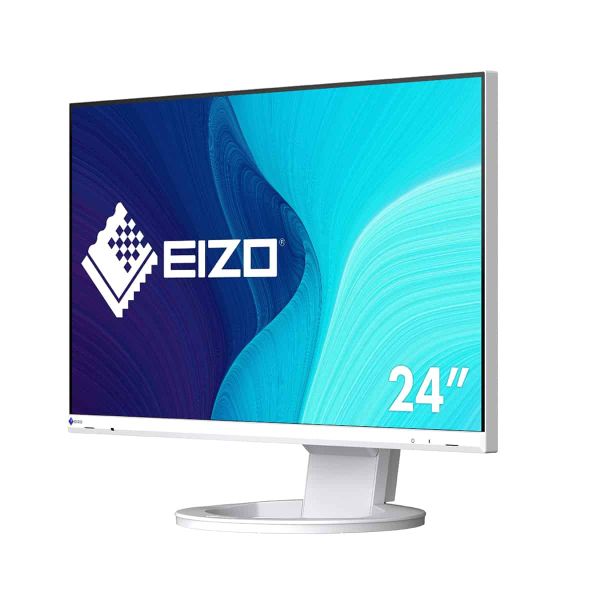 EIZO FlexScan EV2490-WT computer monitor 60,5 cm (23.8") 1920 x 1080 Pixels Full HD LED Wit (EV2490-WT)