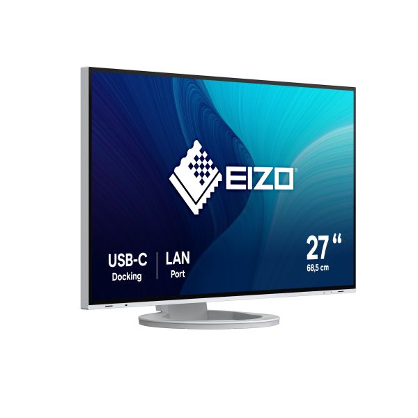 EIZO FlexScan EV2795-WT computer monitor 68,6 cm (27") 2560 x 1440 Pixels Quad HD LCD Wit (EV2795-WT)