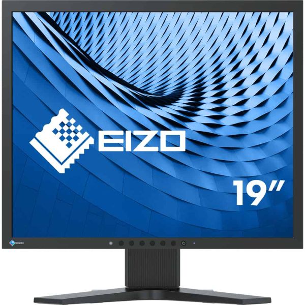 EIZO FlexScan S1934H-BK LED display 48,3 cm (19") 1280 x 1024 Pixels SXGA Zwart (S1934H-BK)