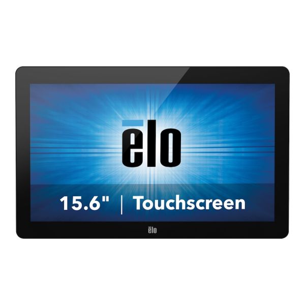 Elo Touch Solutions XX02L-Serie, 39,6cm (15.6), Projected Capacitive, 10 TP, Kit (USB), schwarz Touchmonitor (rahmenlos, 16:9),  (E318746)