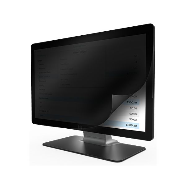 Elo Touch Solutions E352783 schermfilter Randloze privacyfilter voor schermen 55,9 cm (22") (E352783)