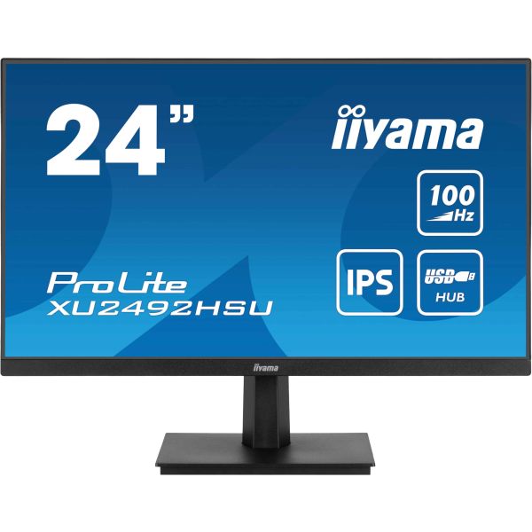 iiyama ProLite computer monitor 60,5 cm (23.8") 1920 x 1080 Pixels Full HD LED Zwart (XU2492HSU-B6)