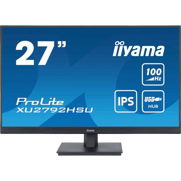 iiyama ProLite XU2792HSU-B6 computer monitor 68,6 cm (27") 1920 x 1080 Pixels Full HD LED Zwart (XU2792HSU-B6) iiyama ProLite XU2792HSU-B6 computer monitor 68,6 cm (27") 1920 x 1080 Pixels Full HD LED Zwart (XU2792HSU-B6)