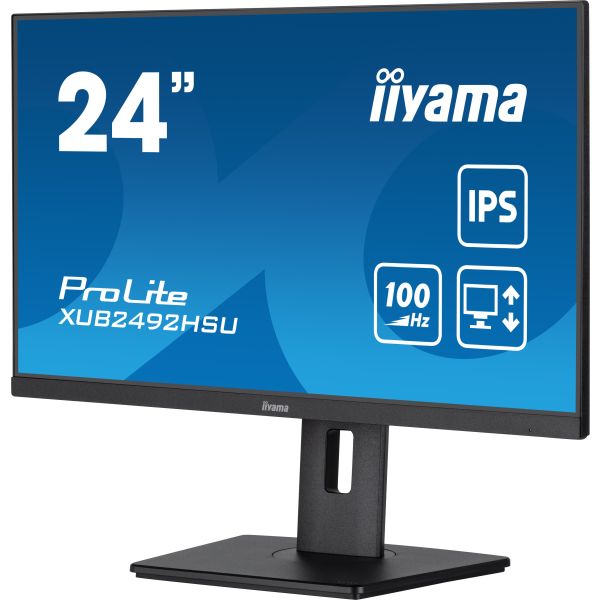 iiyama XUB2492HSU-B6 computer monitor 60,5 cm (23.8") 1920 x 1080 Pixels Full HD LED Zwart (XUB2492HSU-B6) iiyama XUB2492HSU-B6 computer monitor 60,5 cm (23.8") 1920 x 1080 Pixels Full HD LED Zwart (XUB2492HSU-B6)