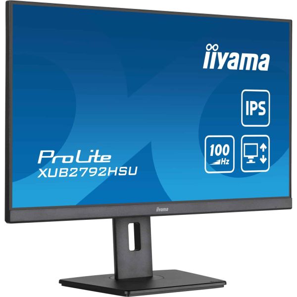iiyama XUB2792HSU-B6 computer monitor 68,6 cm (27") 1920 x 1080 Pixels Full HD LED Zwart (XUB2792HSU-B6) iiyama XUB2792HSU-B6 computer monitor 68,6 cm (27") 1920 x 1080 Pixels Full HD LED Zwart (XUB2792HSU-B6)