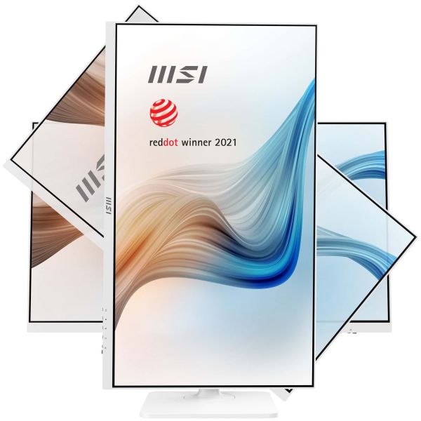 MSI Modern MD272XPWDE computer monitor 68,6 cm (27") 1920 x 1080 Pixels Full HD Wit (9S6-3PB19H-202)