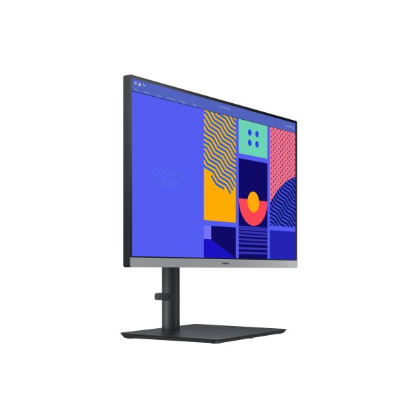 Samsung Essential Monitor S4 S43GC LED display 61 cm (24") 1920 x 1080 Pixels Full HD Zwart (LS24C430GAUXEN)