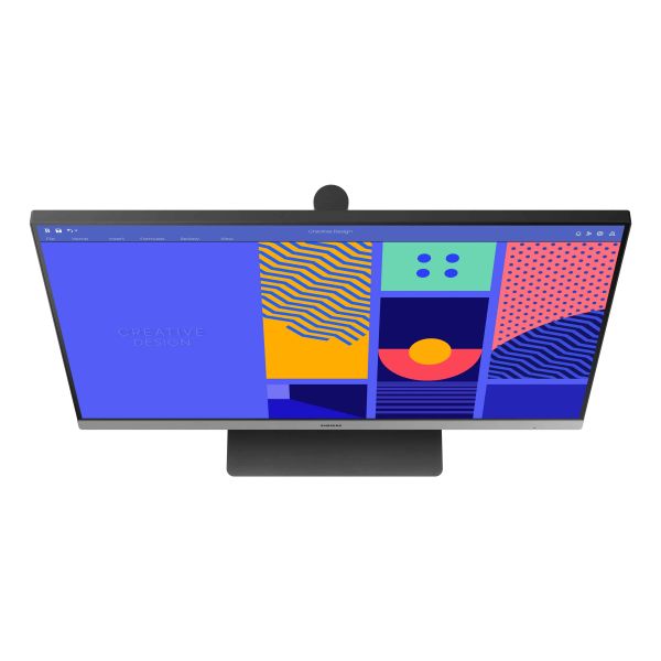 Samsung Essential Monitor S4 S43GC LED display 61 cm (24") 1920 x 1080 Pixels Full HD Zwart (LS24C430GAUXEN)