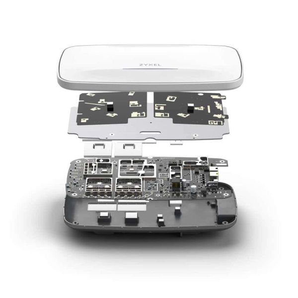 Zyxel WBE660S-EU0101F Wifi 7 draadloos toegangspunt (WAP) 11530 Mbit/s Grijs (PoE) (WBE660S-EU0101F)