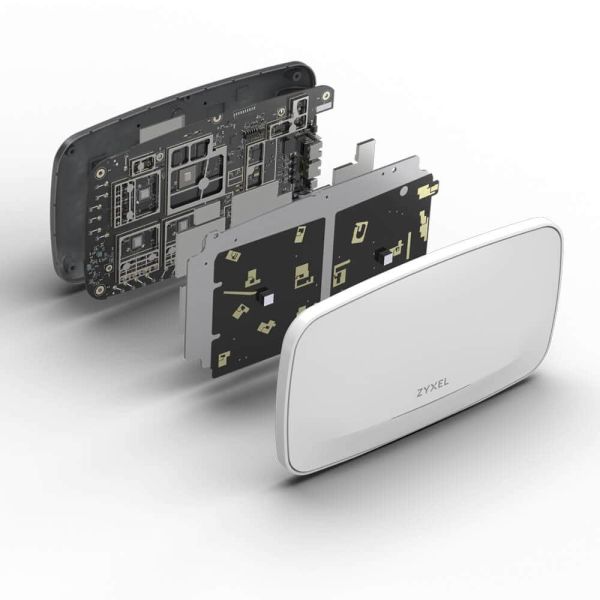 Zyxel WBE660S-EU0101F Wifi 7 draadloos toegangspunt (WAP) 11530 Mbit/s Grijs (PoE) (WBE660S-EU0101F)