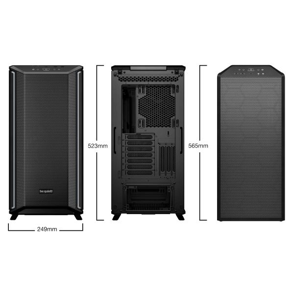 be quiet! Dark Base 701 Black Midi Tower Zwart (BGW58)