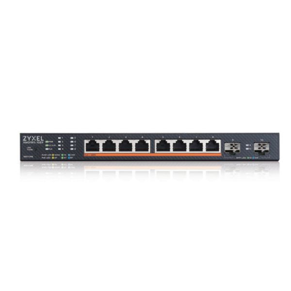 Zyxel XMG1915-10EP Managed L2 2.5G Ethernet (100/1000/2500) Power over Ethernet (PoE) (XMG1915-10EP) Zyxel XMG1915-10EP Managed L2 2.5G Ethernet (100/1000/2500) Power over Ethernet (PoE) (XMG1915-10EP)