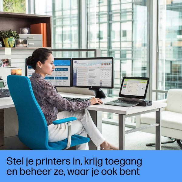 HP LaserJet Pro 4002dn printer, Zwart-wit, Printer voor Kleine en middelgrote ondernemingen, Print, Dubbelzijdig printen; Eerste pagina snel gereed; Energiezuinig; Compact formaat; Optimale beveiliging (2Z605F)