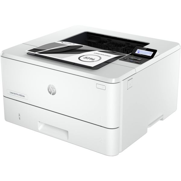 HP LaserJet Pro 4002dn printer, Zwart-wit, Printer voor Kleine en middelgrote ondernemingen, Print, Dubbelzijdig printen; Eerste pagina snel gereed; Energiezuinig; Compact formaat; Optimale beveiliging (2Z605F)