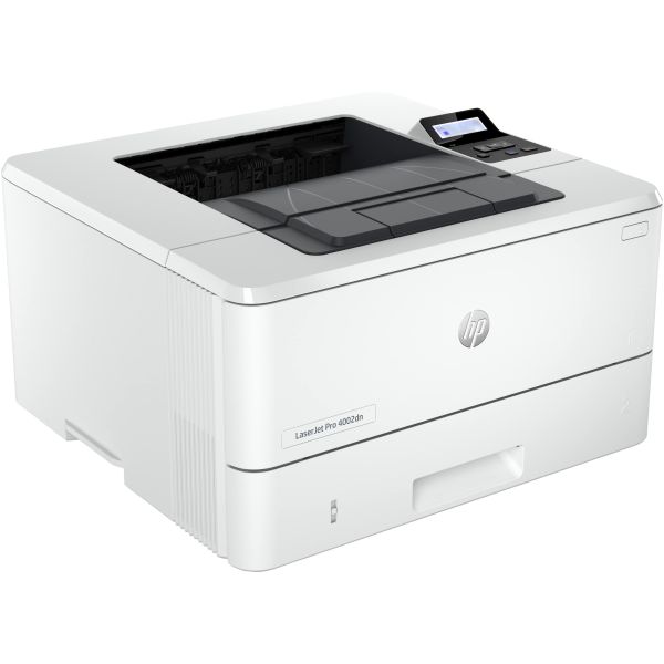 HP LaserJet Pro 4002dn printer, Zwart-wit, Printer voor Kleine en middelgrote ondernemingen, Print, Dubbelzijdig printen; Eerste pagina snel gereed; Energiezuinig; Compact formaat; Optimale beveiliging (2Z605F)