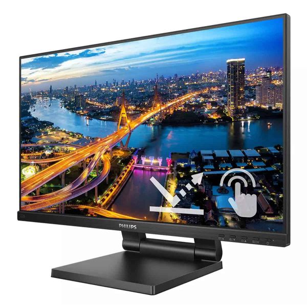 Philips B Line 222B1TC/00 computer monitor 54,6 cm (21.5") 1920 x 1080 Pixels Full HD LED Touchscreen Zwart (222B1TC/00) Philips B Line 222B1TC/00 computer monitor 54,6 cm (21.5") 1920 x 1080 Pixels Full HD LED Touchscreen Zwart (222B1TC/00)
