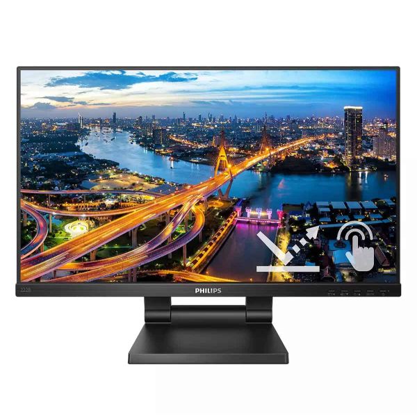 Philips B Line 222B1TC/00 computer monitor 54,6 cm (21.5") 1920 x 1080 Pixels Full HD LED Touchscreen Zwart (222B1TC/00) Philips B Line 222B1TC/00 computer monitor 54,6 cm (21.5") 1920 x 1080 Pixels Full HD LED Touchscreen Zwart (222B1TC/00)