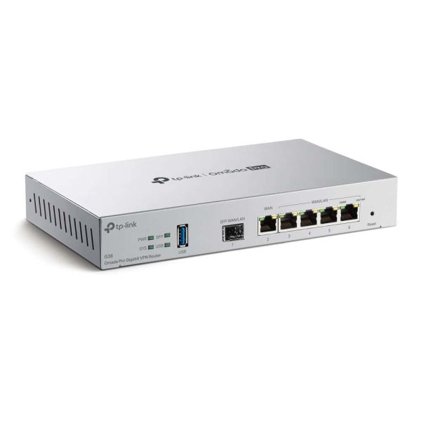 TP-Link Omada Pro G36 bedrade router Gigabit Ethernet Grijs (G36)