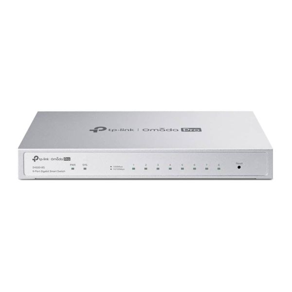 TP-Link Omada Pro S4500-8G netwerk-switch Managed L2/L2+ Gigabit Ethernet (10/100/1000) Grijs (S4500-8G) TP-Link Omada Pro S4500-8G netwerk-switch Managed L2/L2+ Gigabit Ethernet (10/100/1000) Grijs (S4500-8G)