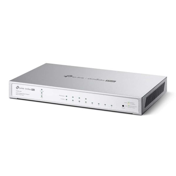 TP-Link Omada Pro S4500-8GP netwerk-switch Managed L2/L2+ Gigabit Ethernet (10/100/1000) Power over Ethernet (PoE) Grijs (S4500-8GP)