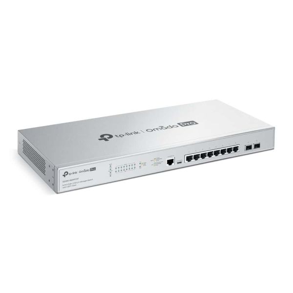 TP-Link Omada Pro S5500-8MHP2XF netwerk-switch Managed L2/L2+ Gigabit Ethernet (10/100/1000) Power over Ethernet (PoE) Grijs (S5500-8MHP2XF)