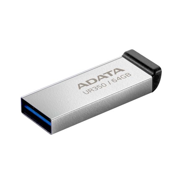 ADATA UR350 USB flash drive 64 GB USB Type-A 3.2 Gen 1 (3.1 Gen 1) Zwart (65297757BA01C12)