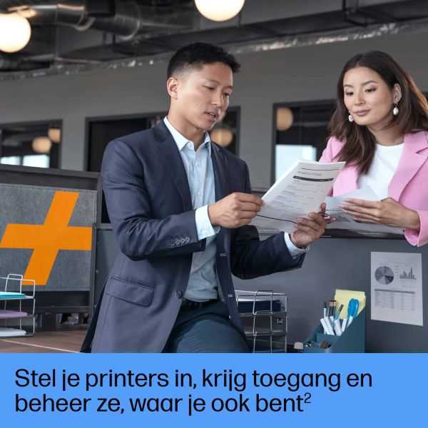 HP LaserJet Pro HP 4002dwe printer, Zwart-wit, Printer voor Kleine en middelgrote ondernemingen, Print, Draadloos; HP+; Geschikt voor HP Instant Ink; Printen vanaf een telefoon of tablet (2Z606F)
