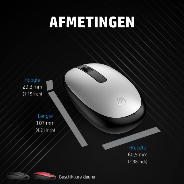 HP 240 Bluetooth-muis, Pike Silver (43N04AA)