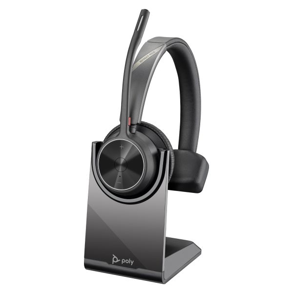 HP Poly Voyager 4310 USB-C Headset + BT700 dongle + oplaadstatief (77Y96AA) HP Poly Voyager 4310 USB-C Headset + BT700 dongle + oplaadstatief (77Y96AA)