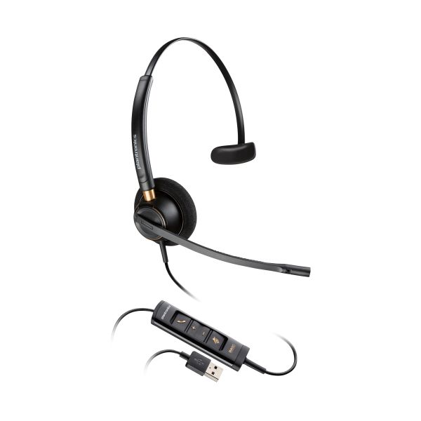 HP Poly EncorePro 515 Monoaural met USB-A Headset (783R0AA)